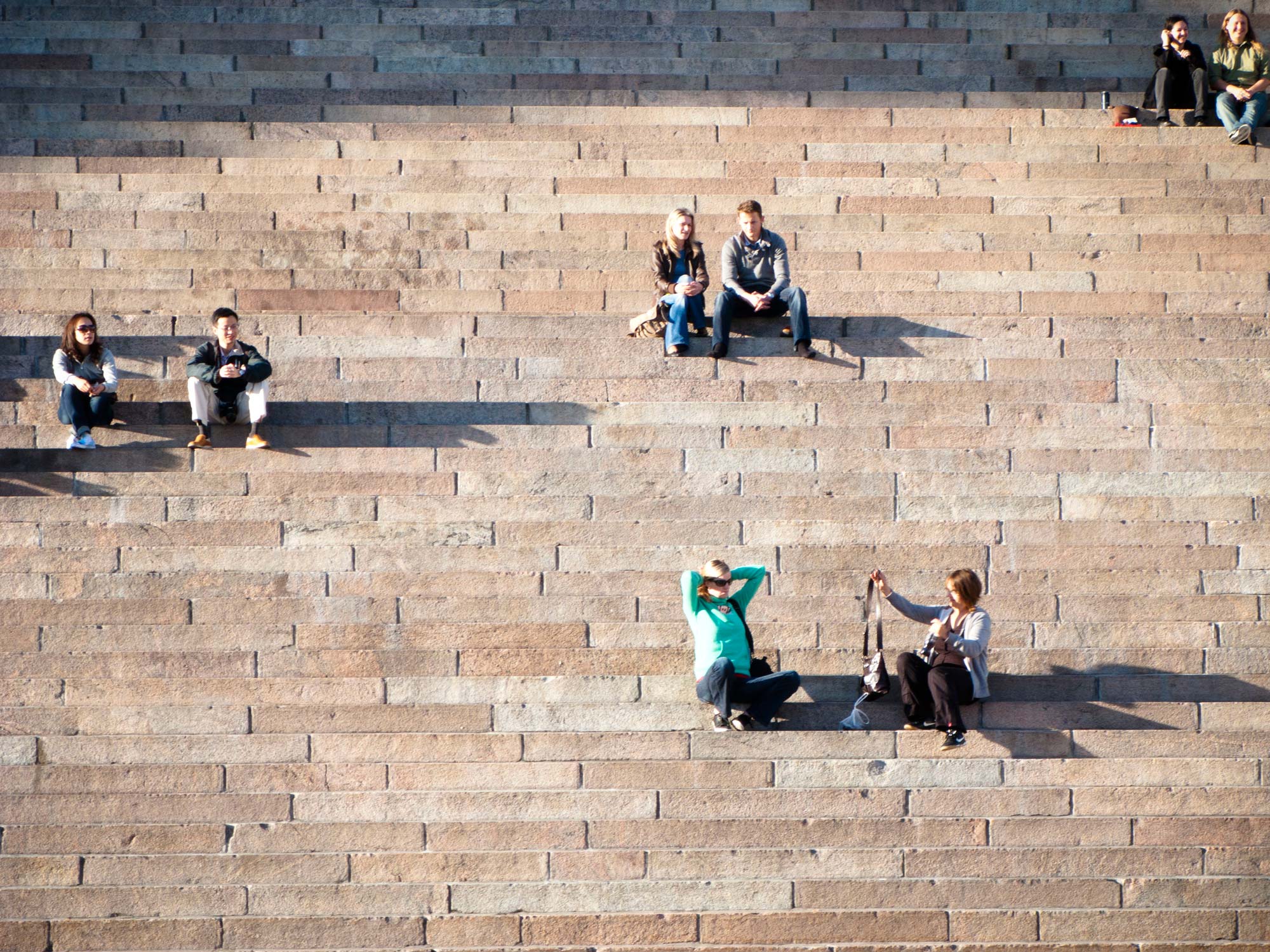 Helsinki dom stairs