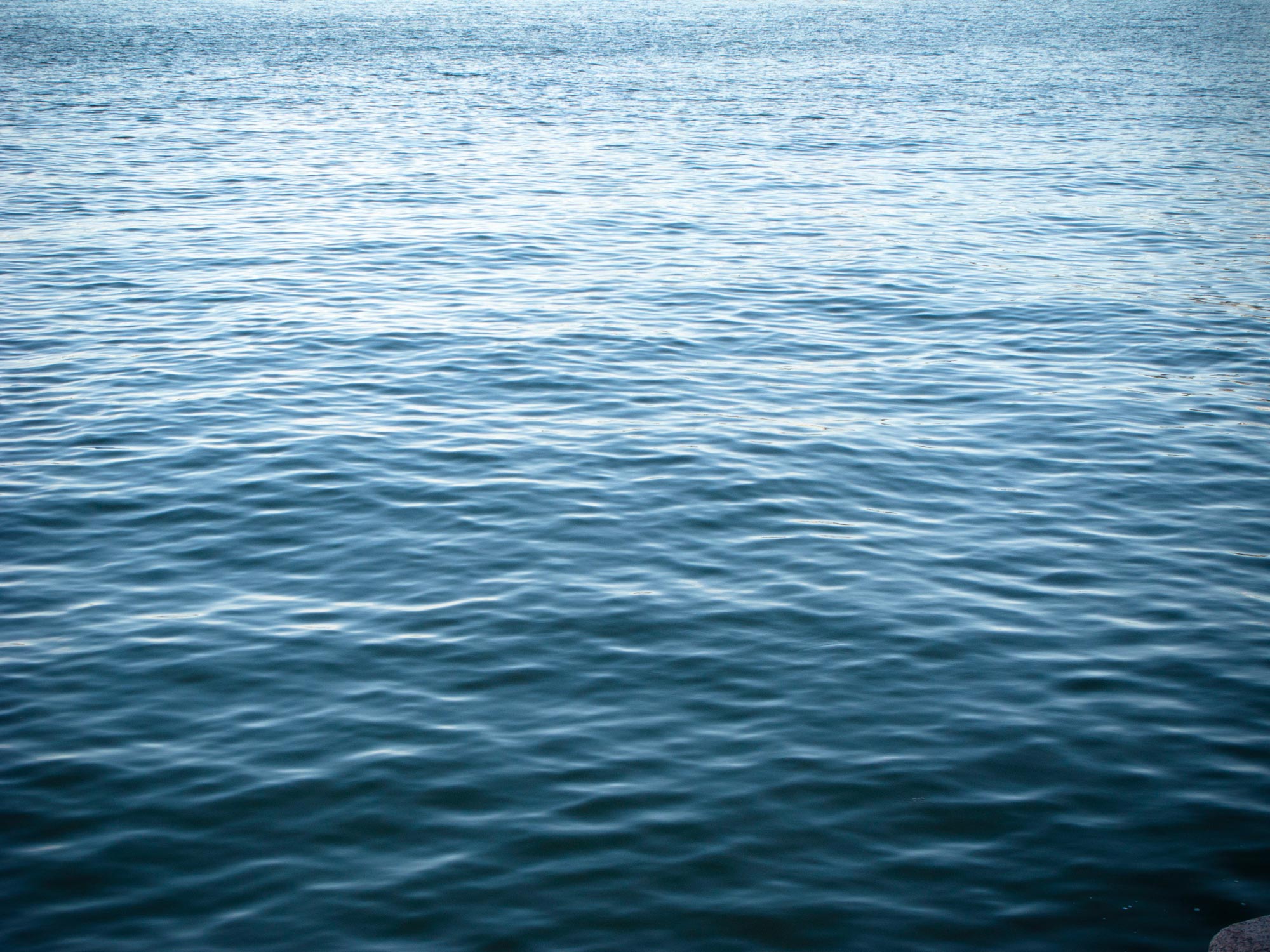 Helsinki harbour sea blue calm