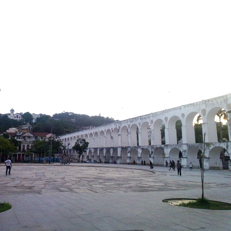 Rio de Janeiro Lapa Arcs sunset