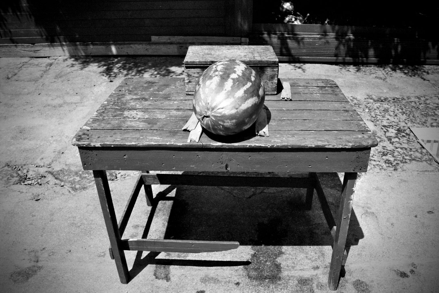 Sicily market watermelon