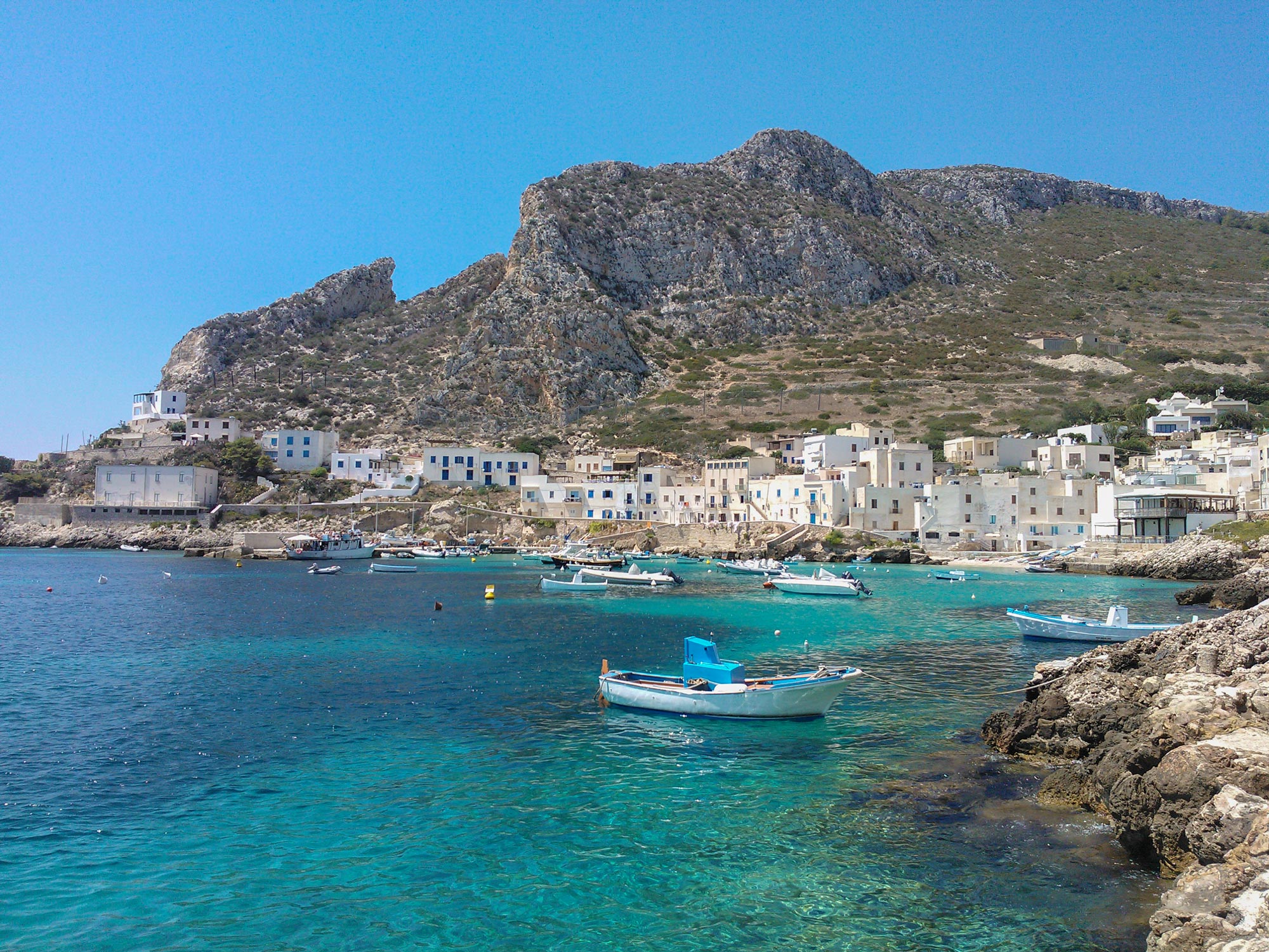 Levanzo village