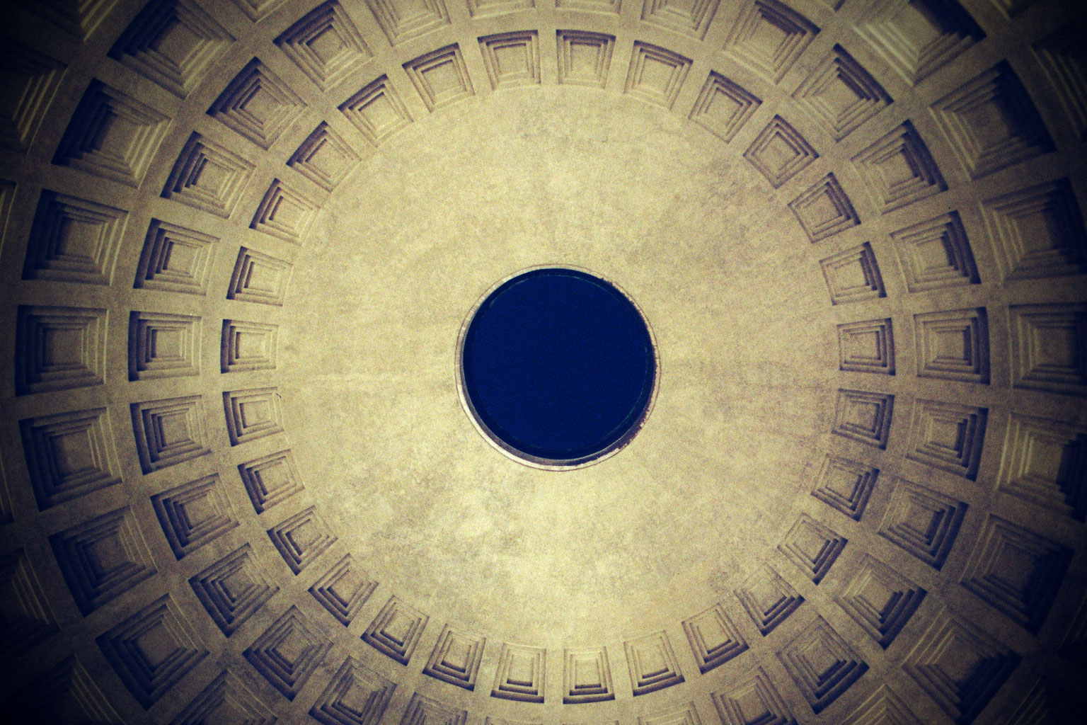 Roma Pantheon detail roof