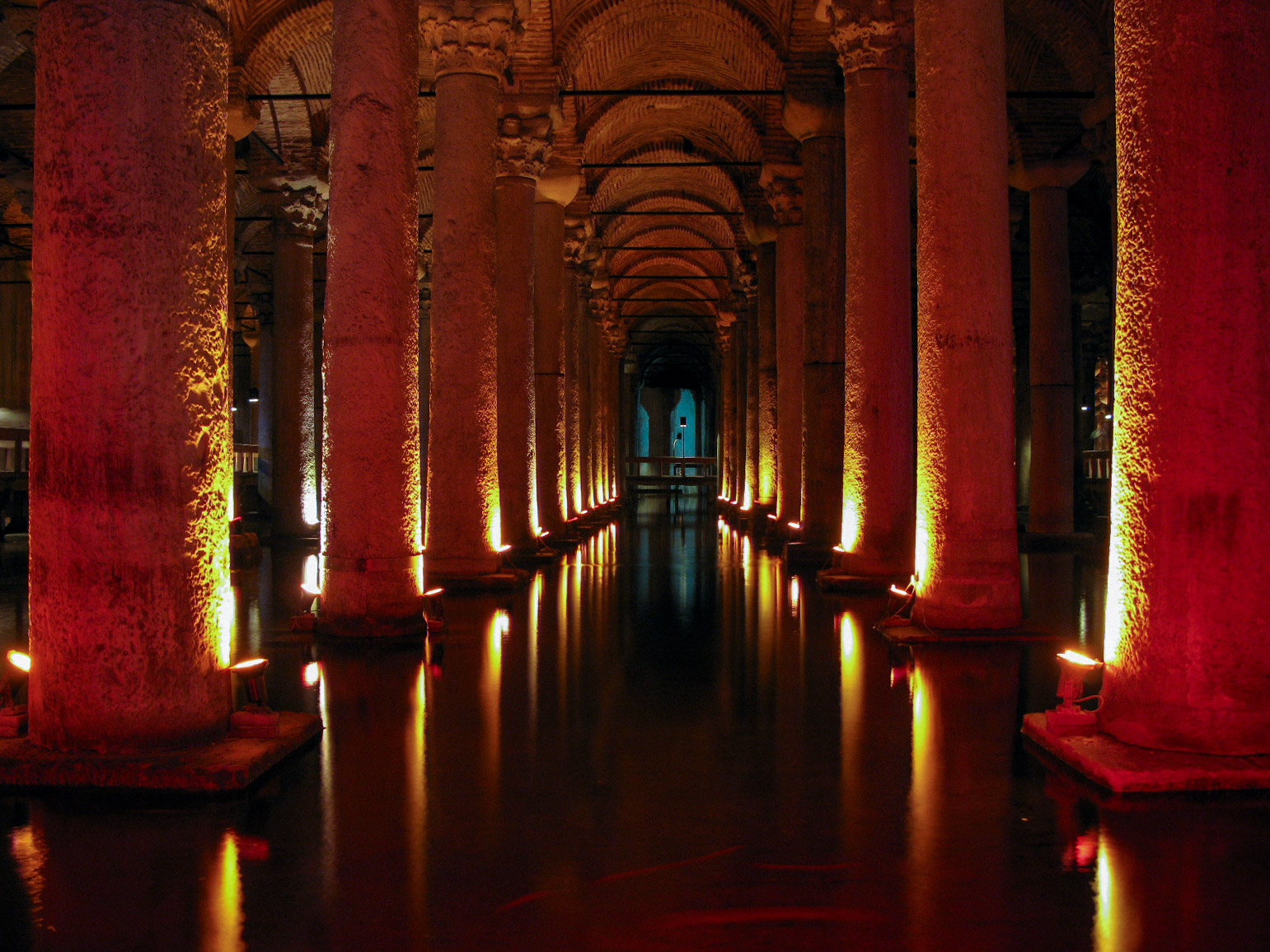 Turkey Istanbul Basilica Cistern columns