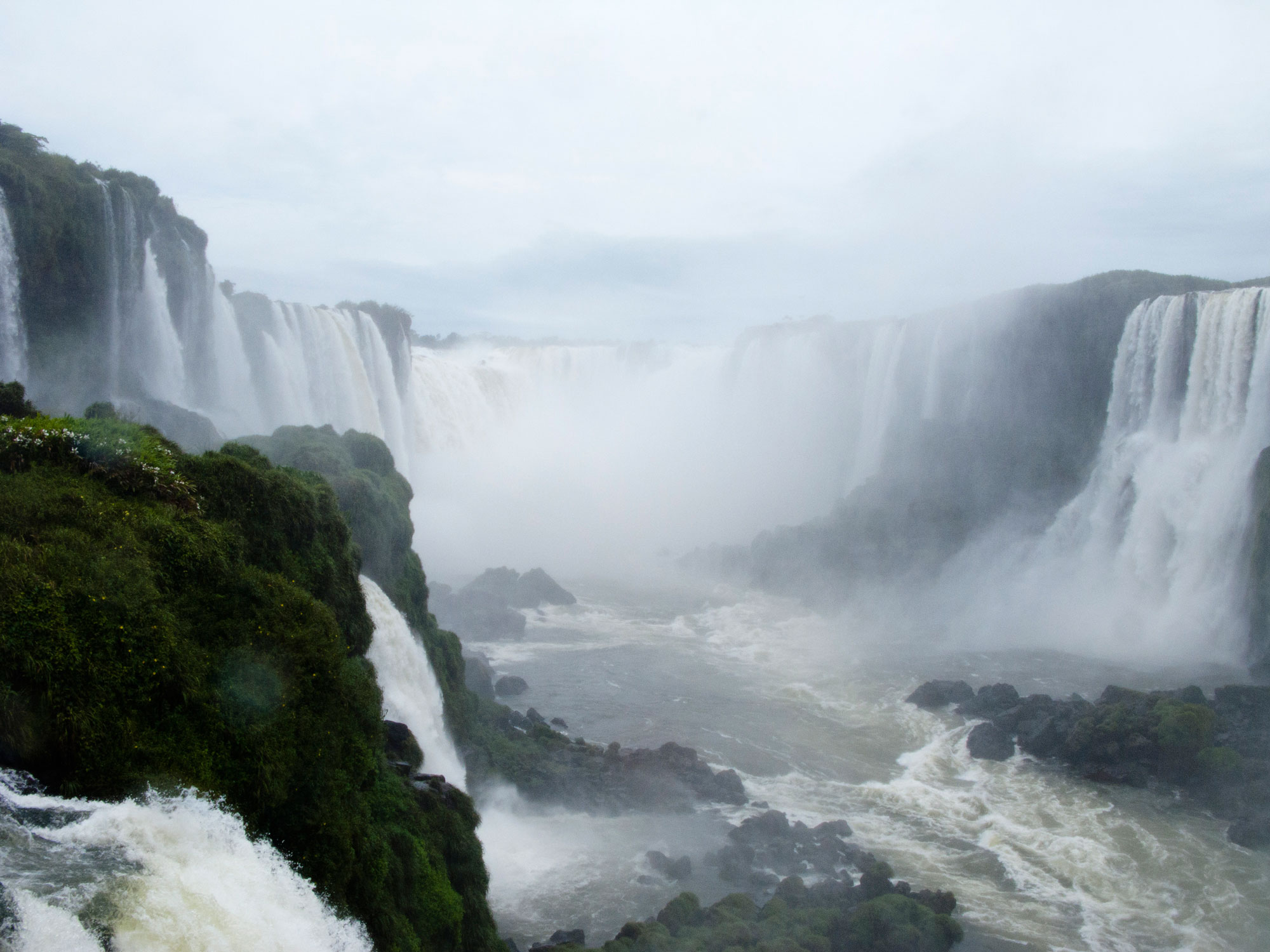 Iguazu falls garganta do diablo brasilian side top