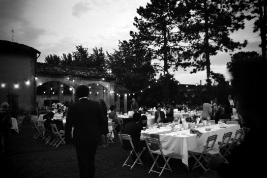 Italy Piacenza Wedding lights farm