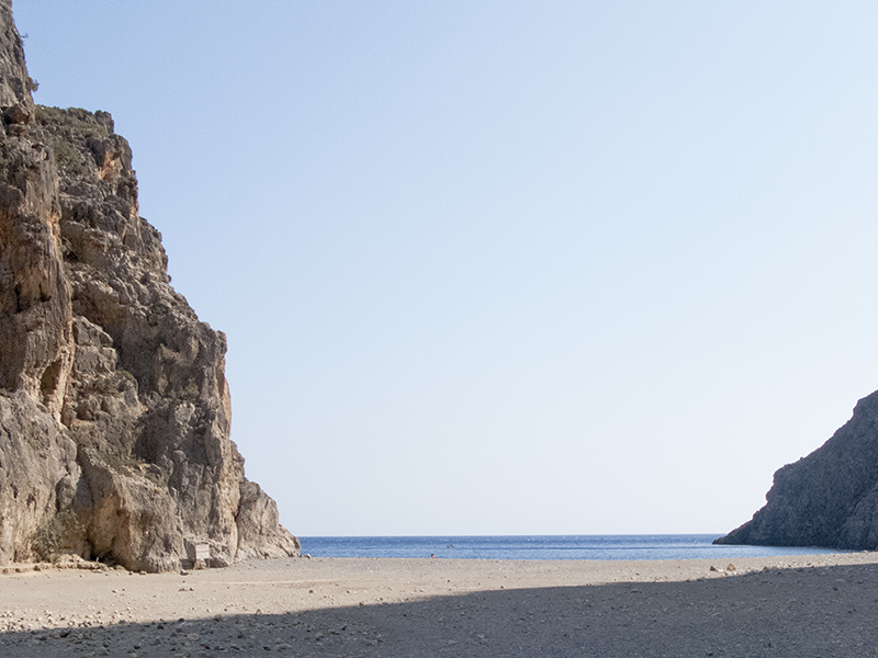 Aghio Farago gorge beach