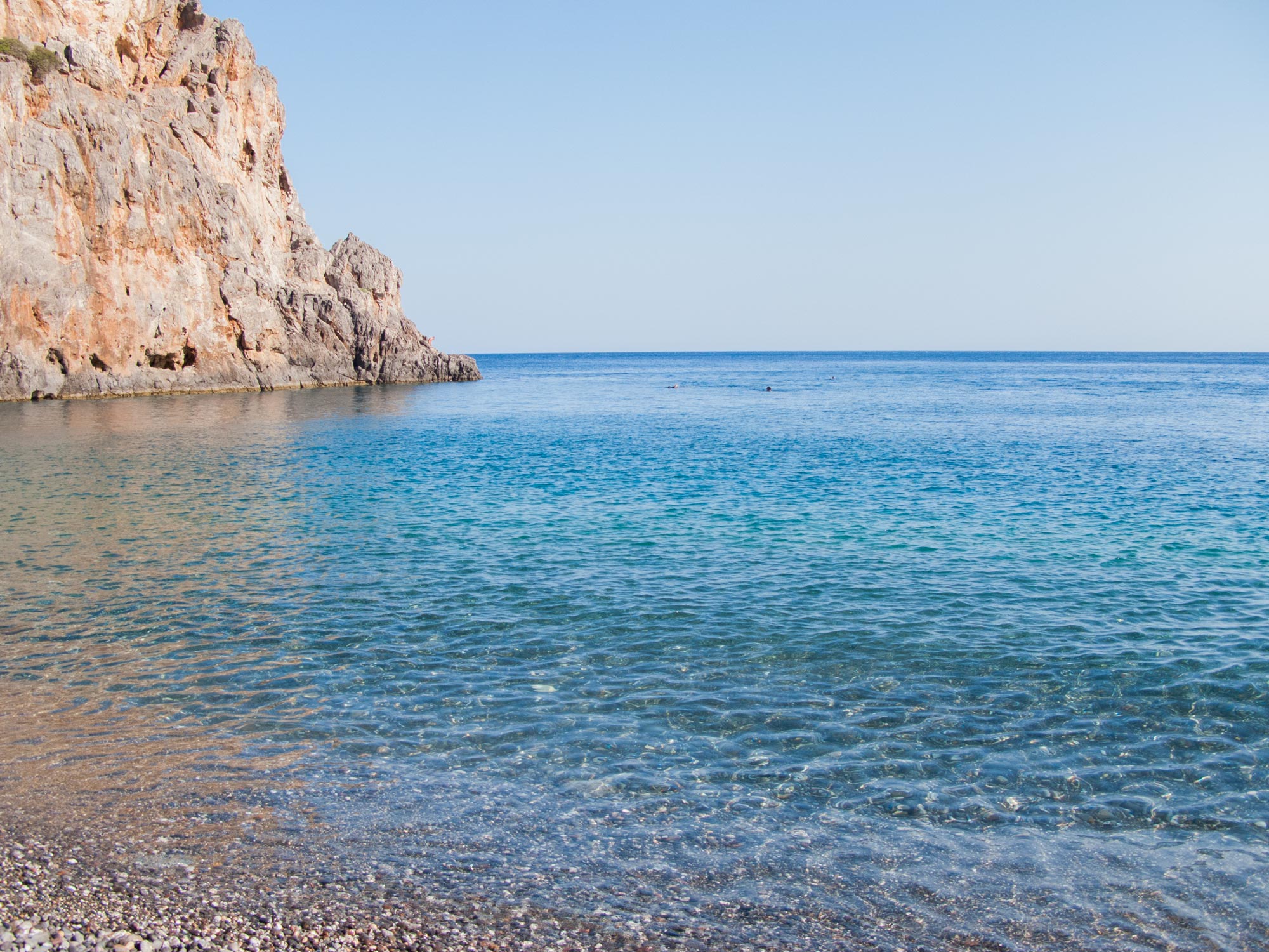 Creta Aghio Farago beach gorge