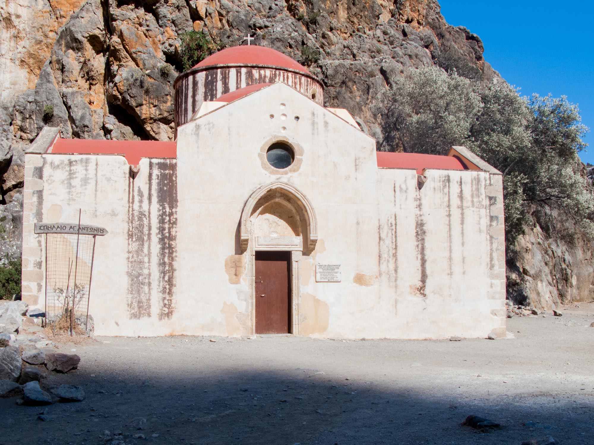 Creta Aghio Farago gorge monastery