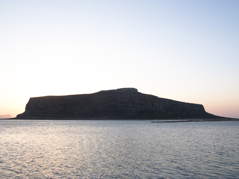 Creta Balos lonely sunset peace