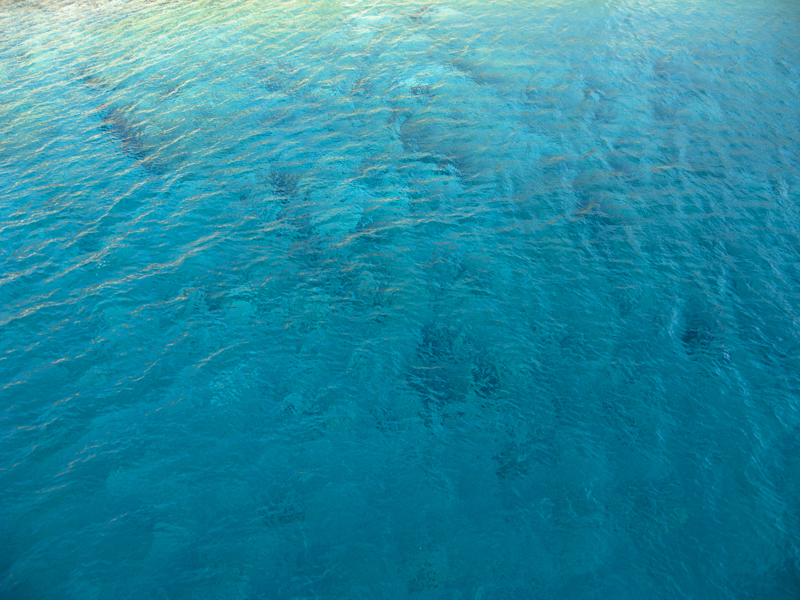 creta south ferry transparent water