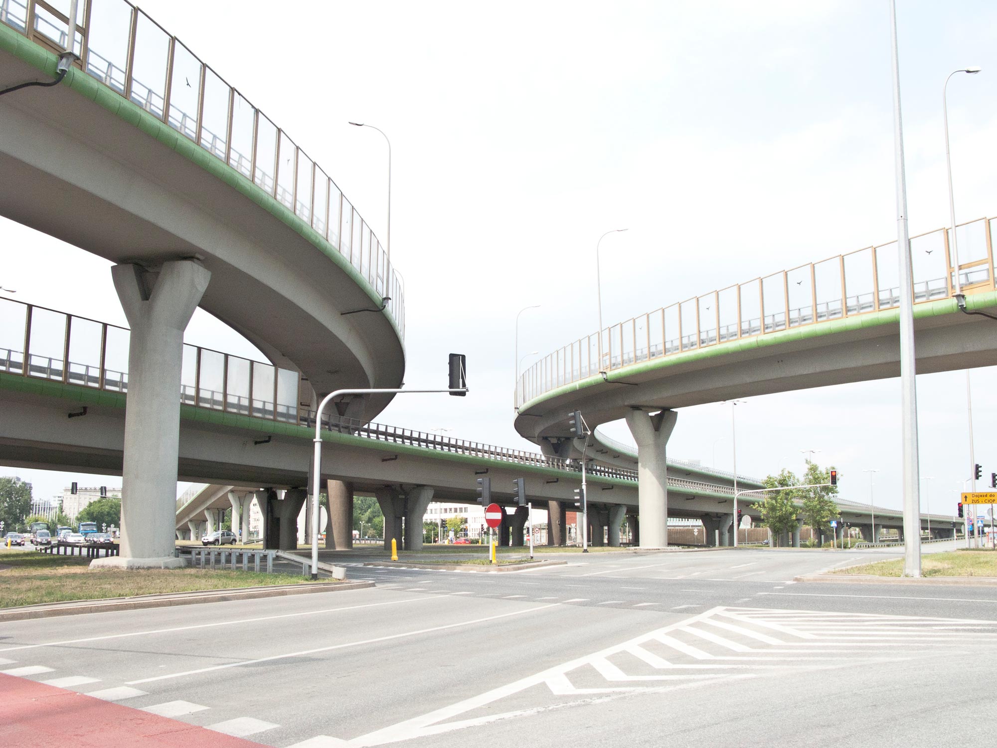 Warsaw freeway intersections