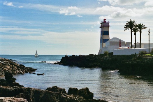 Lisbon cascais lighthouse