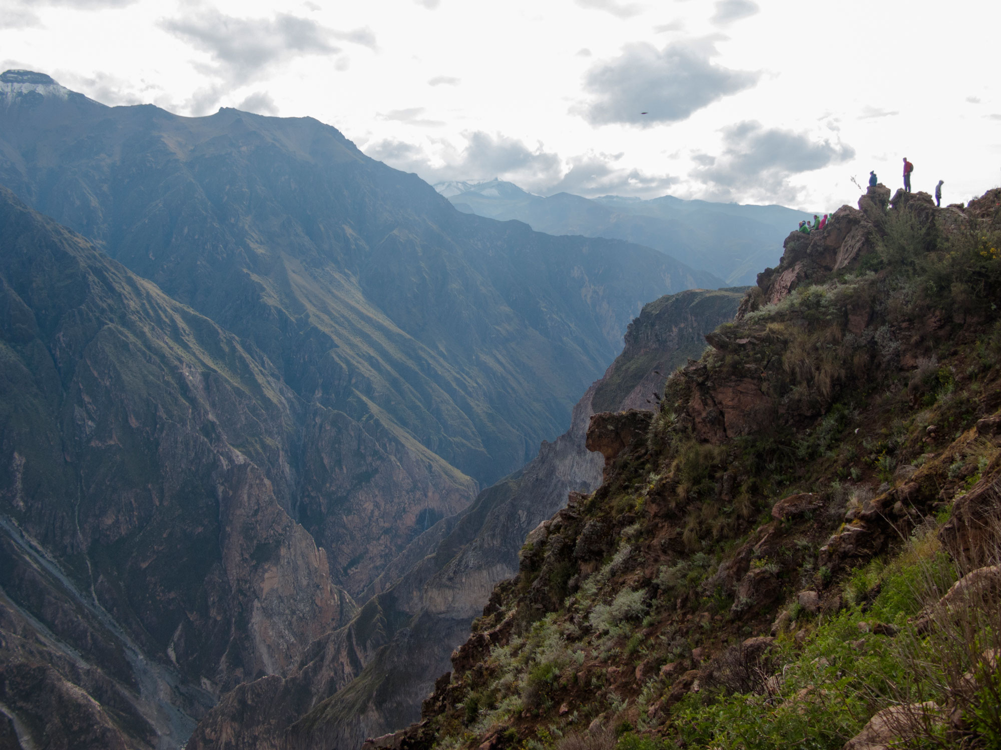 Peru Arequipa Colca Canyon Cruz del condor mirador