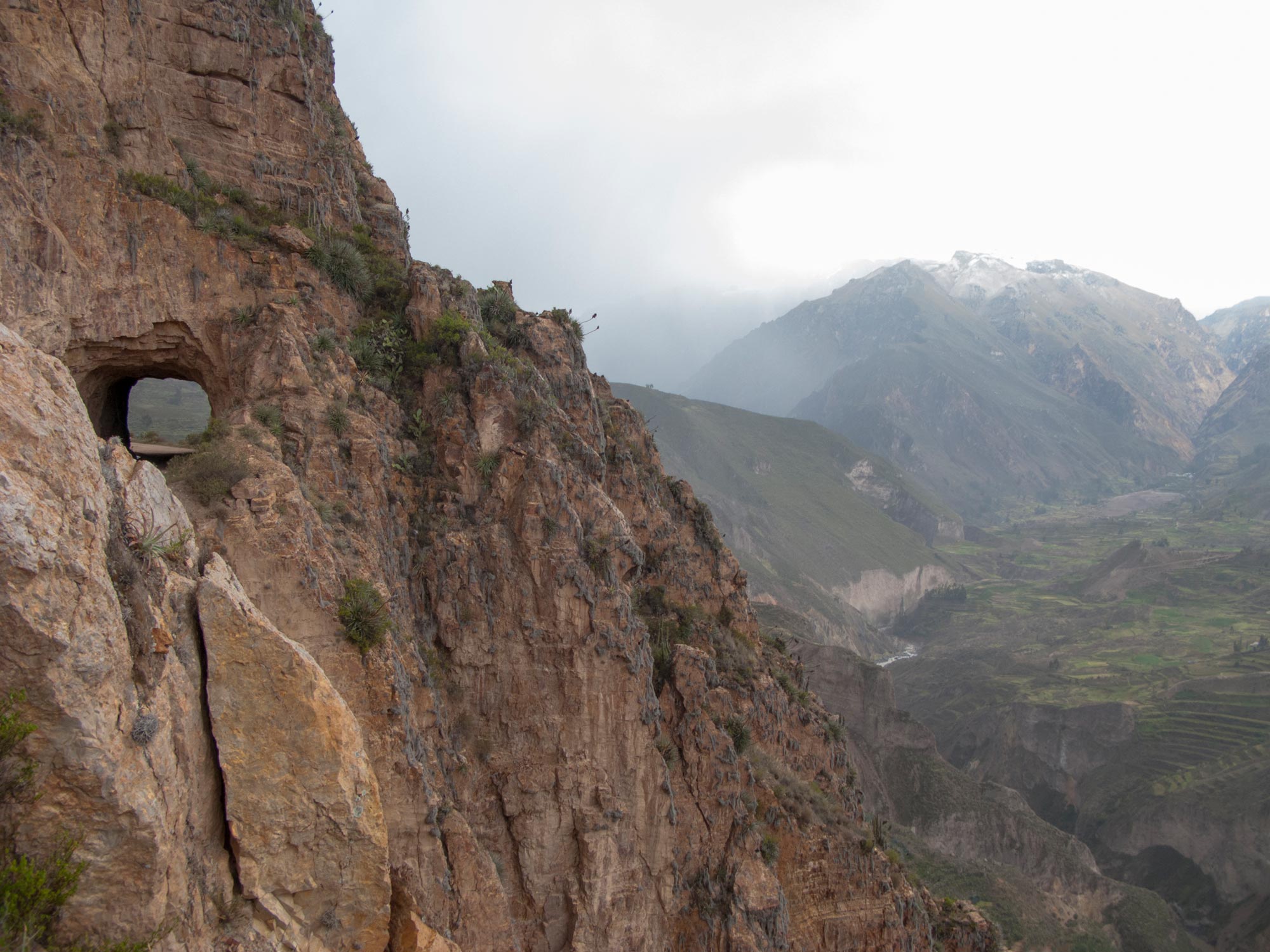 Peru Arequipa Colca Canyon passage