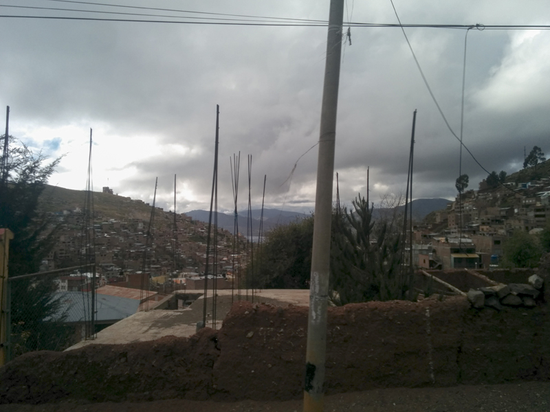 Peru arriving in Puno