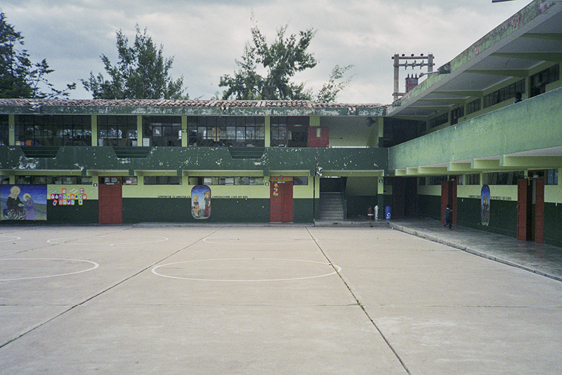 Peru Ayacucho Puericultorio school yard