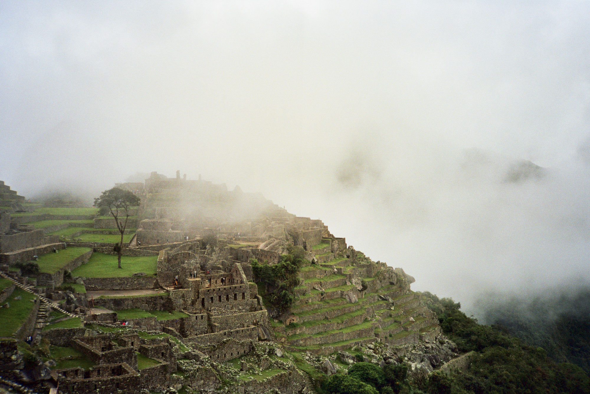 Peru Machu Picchu ruins detail