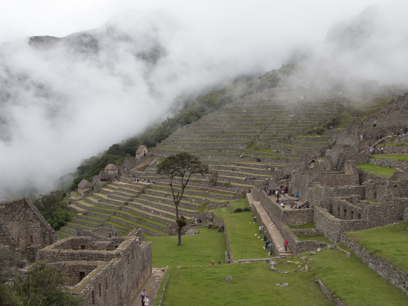 Peru Machu Picchu ruinterraces