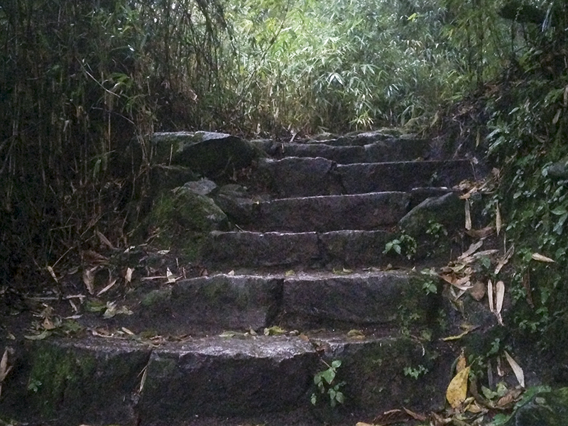 Peru machu Picchu trekking inca stairs