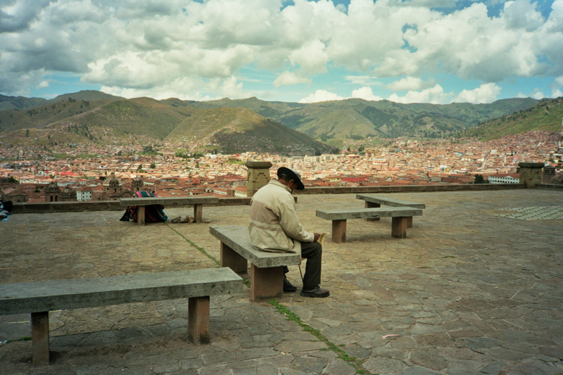 Peru cusco IIglesia de San Cristobal terrace