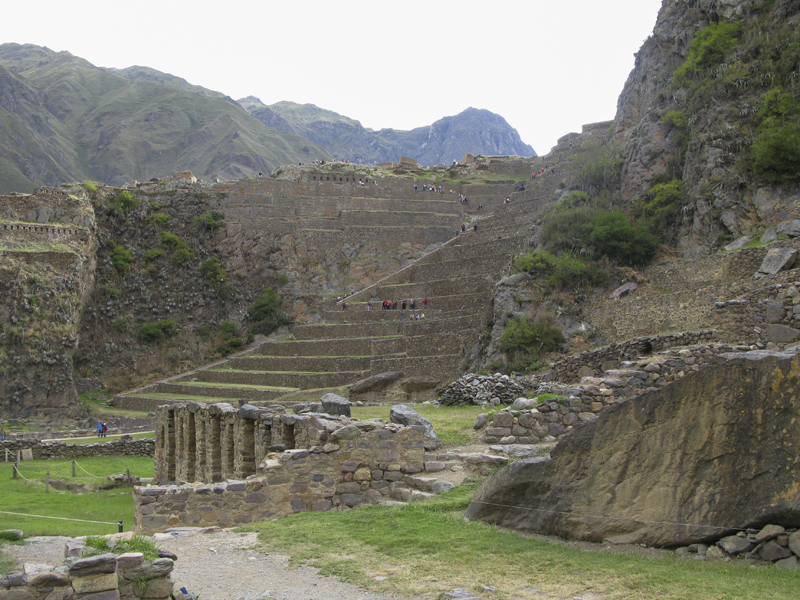 Peru Sacred Valley Ollantaytambo ruins