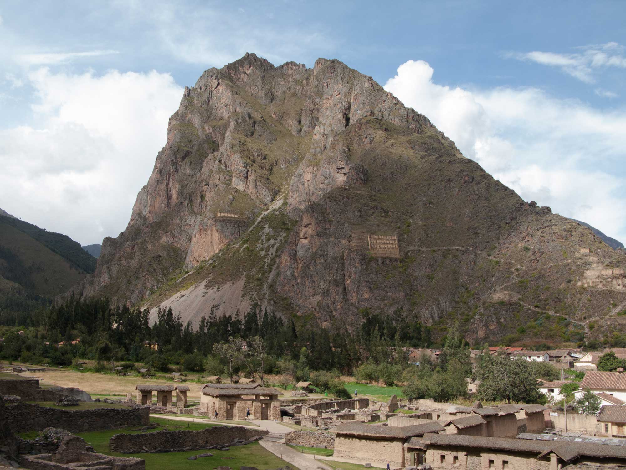 Peru Sacred Valley Ollantaytambo Wiracocha