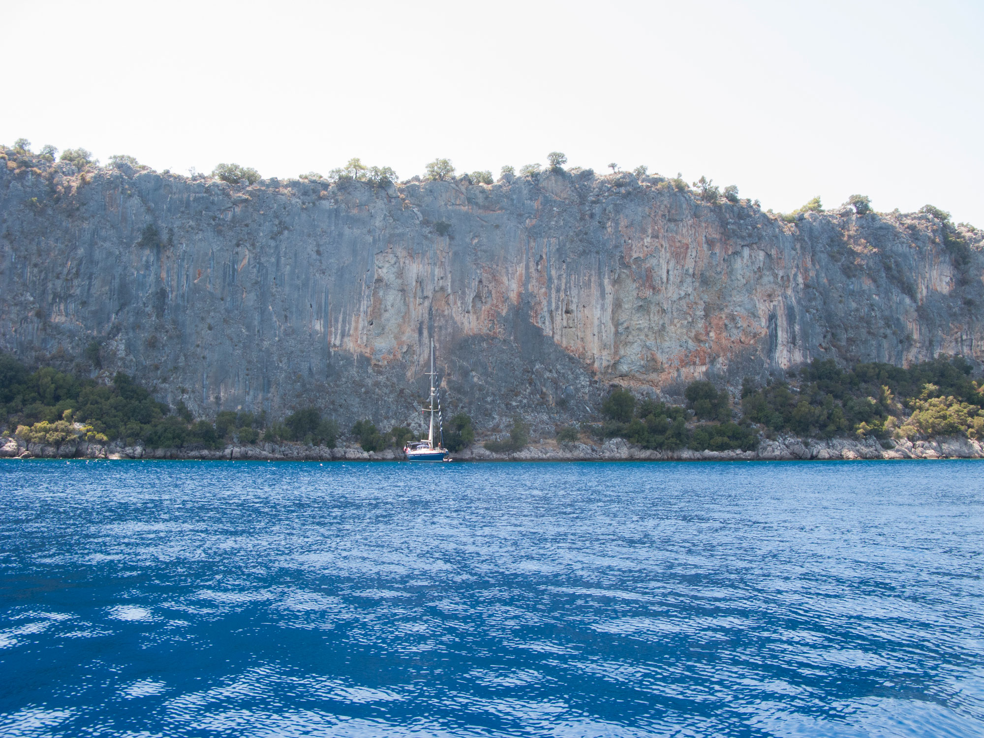 Turkey Fetihye Blue lagoons boat