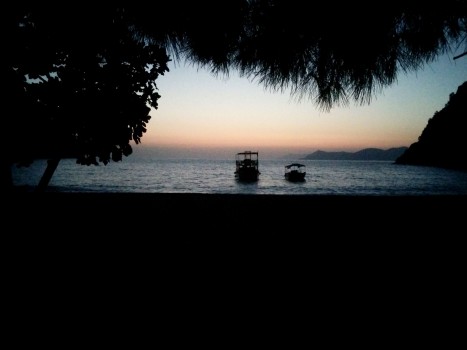 Turkey Oludeniz Kelebekler Vadisi butterfly valley Faralya sunrise