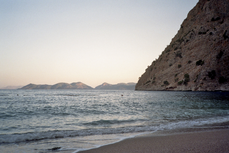 Turkey Oludeniz Kelebekler Vadisi butterfly valley Faralya sunrise side