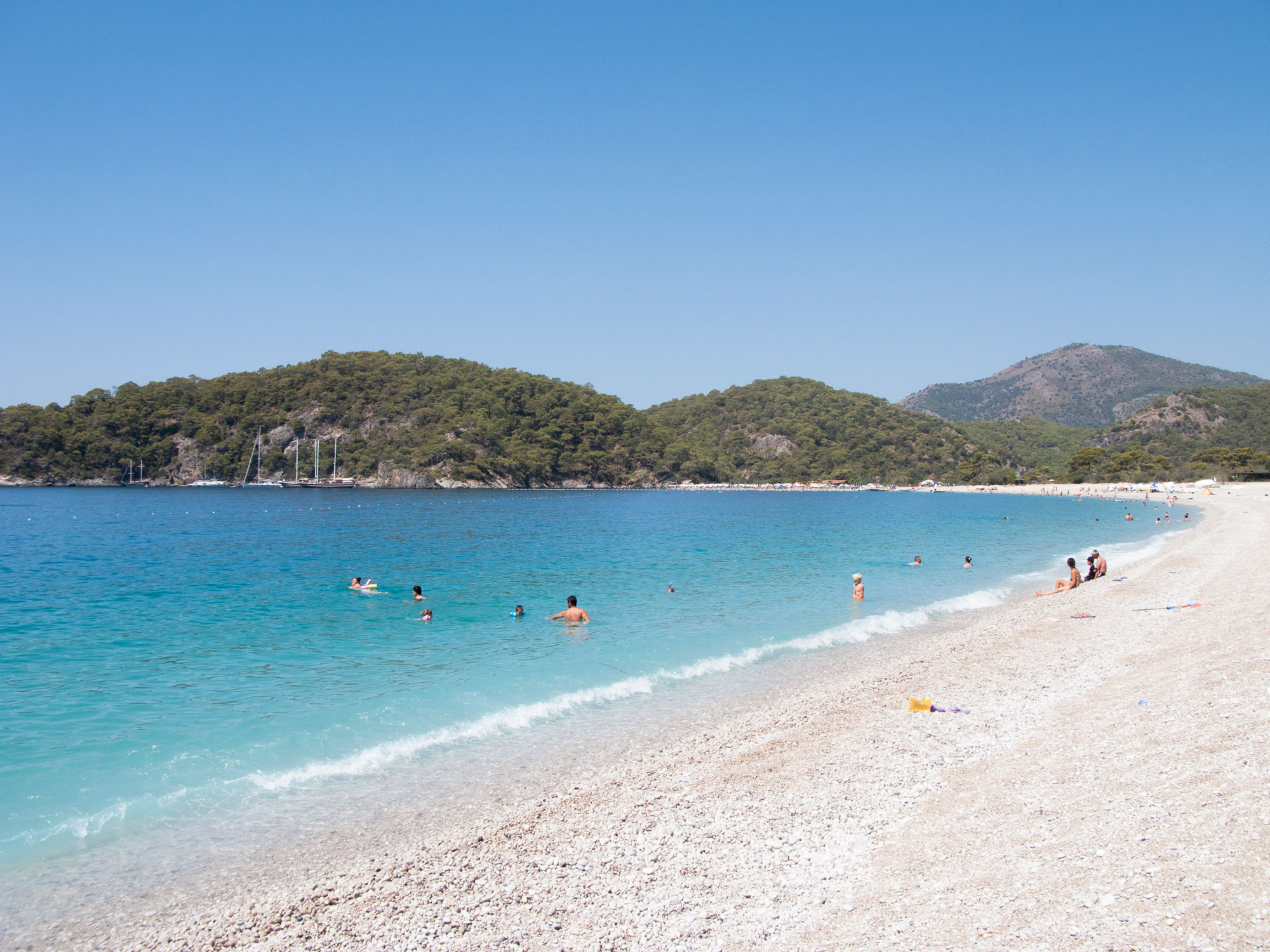 Turkey Oludeniz white beach