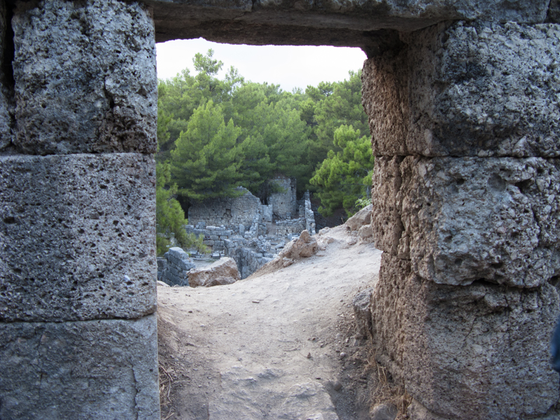 Turkey Phaselis panorama