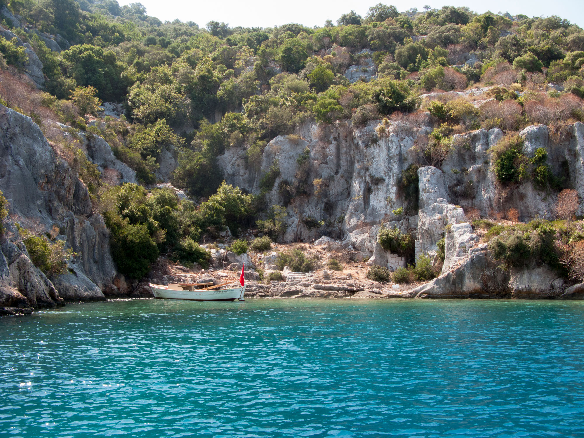 Turkey ucagiz kekova island boat