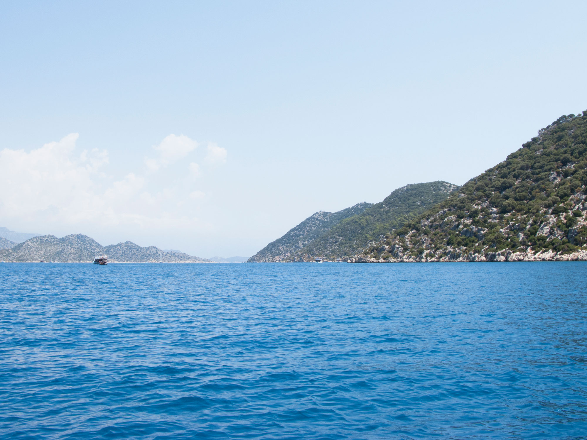 Turkey Ucagiz Kekova island sea