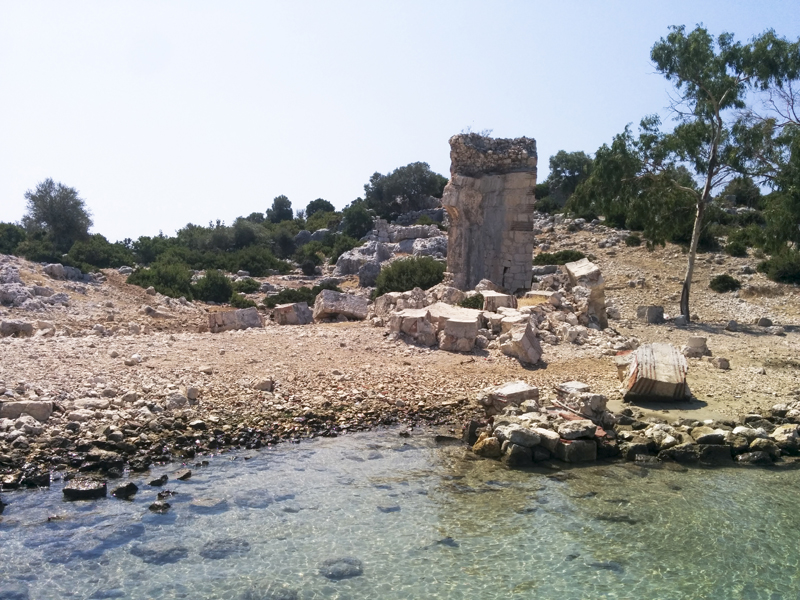 Turkey Ucagiz Kekova island