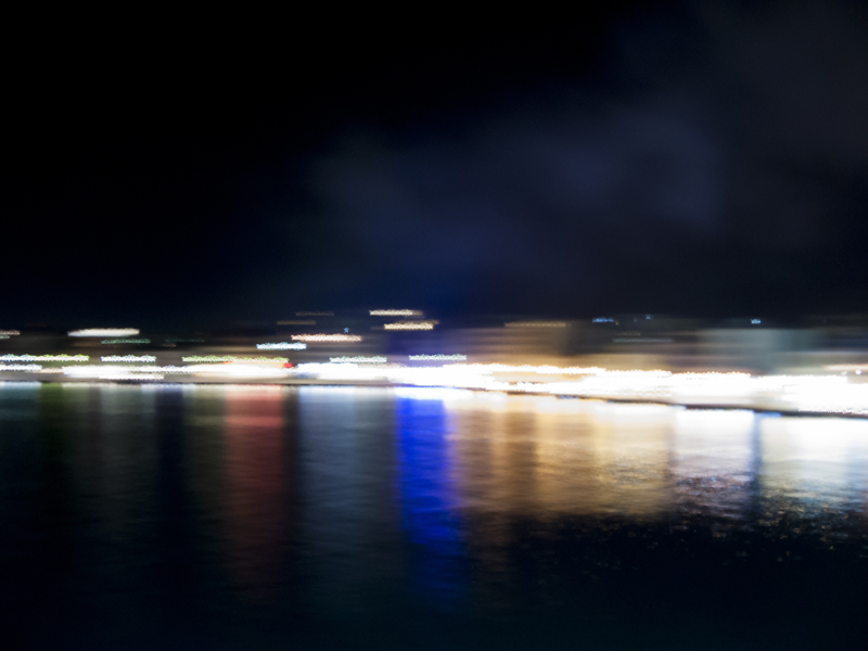 Greece Chios Island ferry night