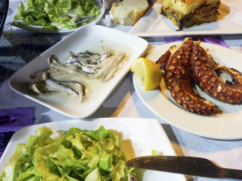 Greece Chios Island food fish