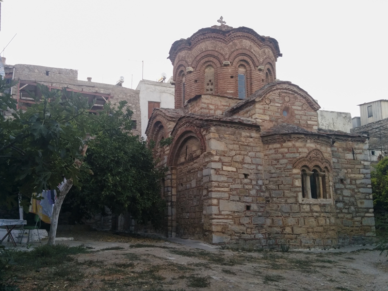 Greece Chios Island Pyrgi village church
