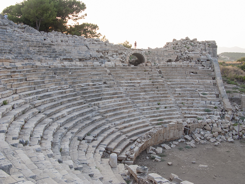 Turkey Patara ruins theater