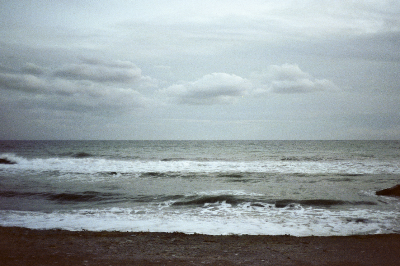 liguria San lorenzo al Mare beach clouds