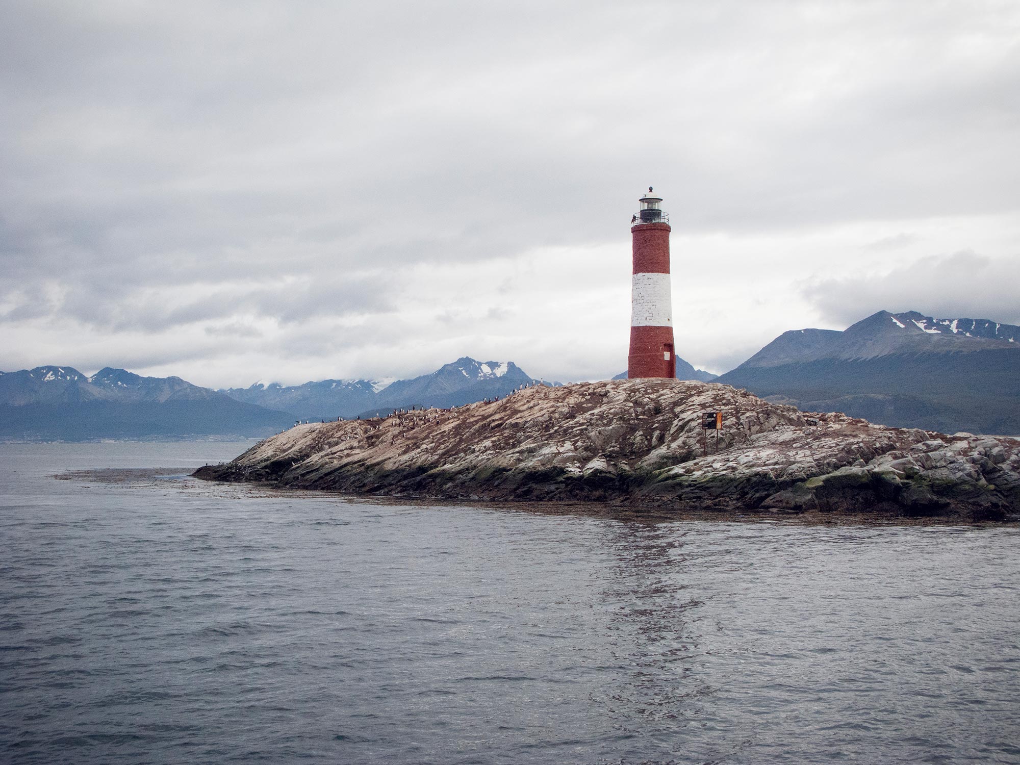 Argentin Ushuaia Beagle Channel ferry Faro Les Eclaireurs