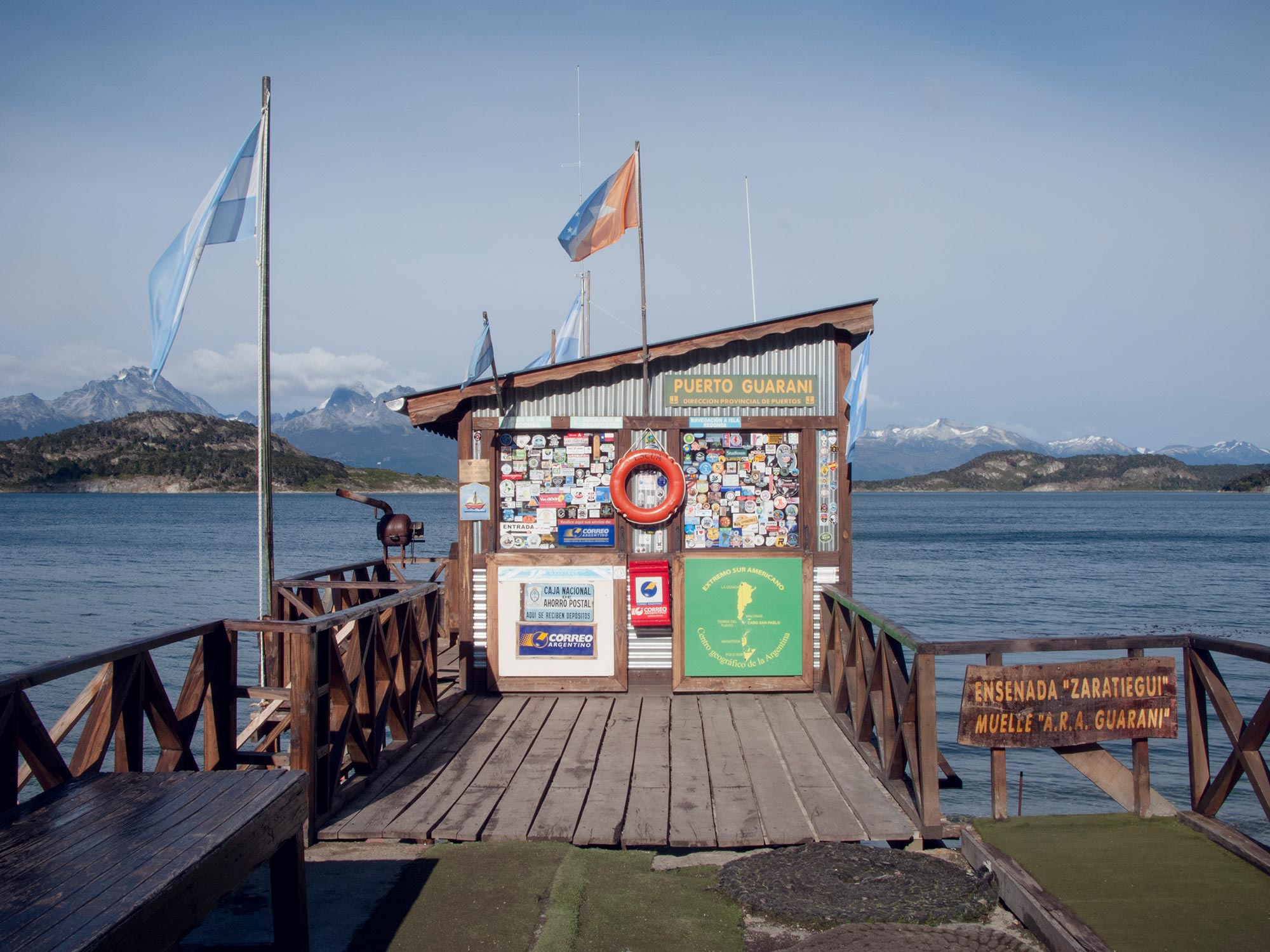 Argentin Ushuaia National park tierra del fuego southest post office