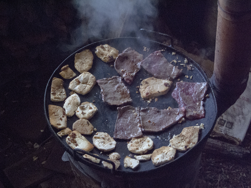 Argentina patagonia Calafate Lago roca carne al disco