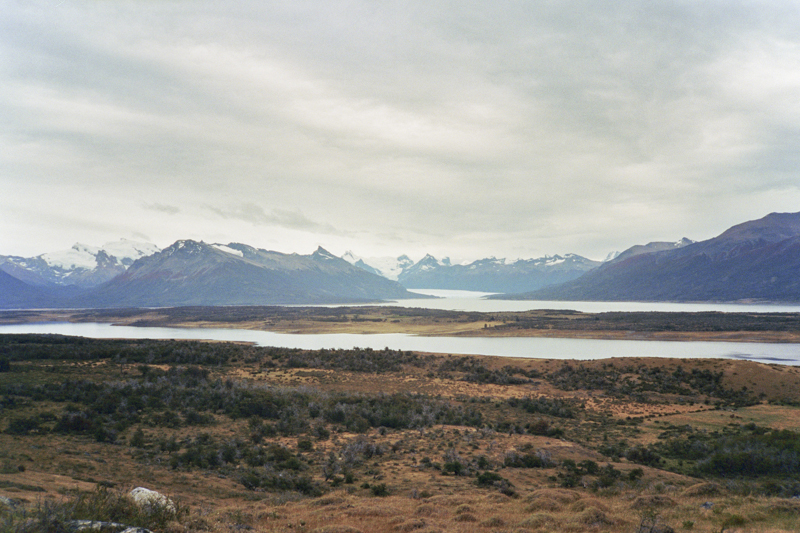 Argentina patagonia Calafate Lago roca horseride view