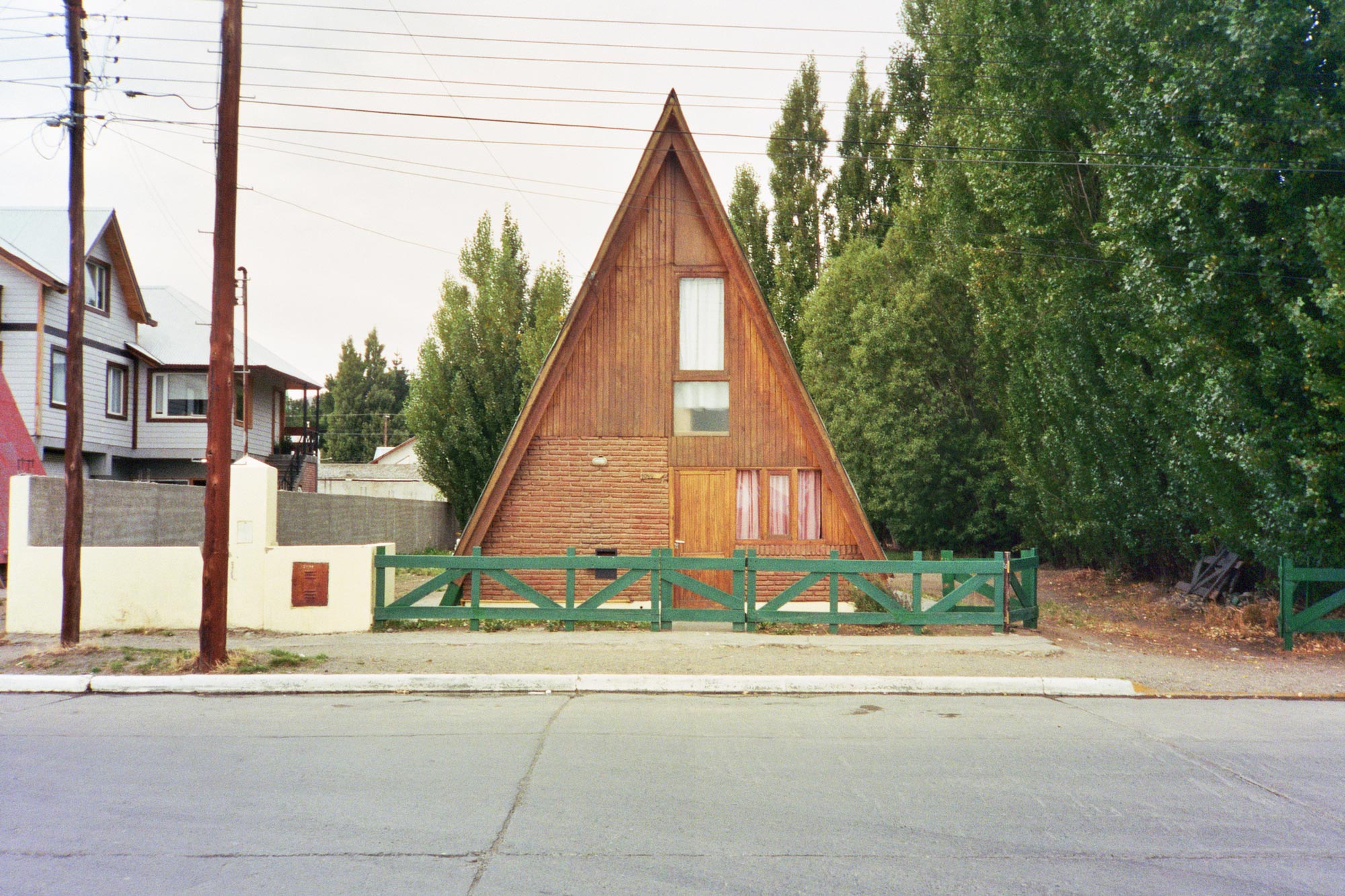 Argentina Patagonia Calafate triangular house