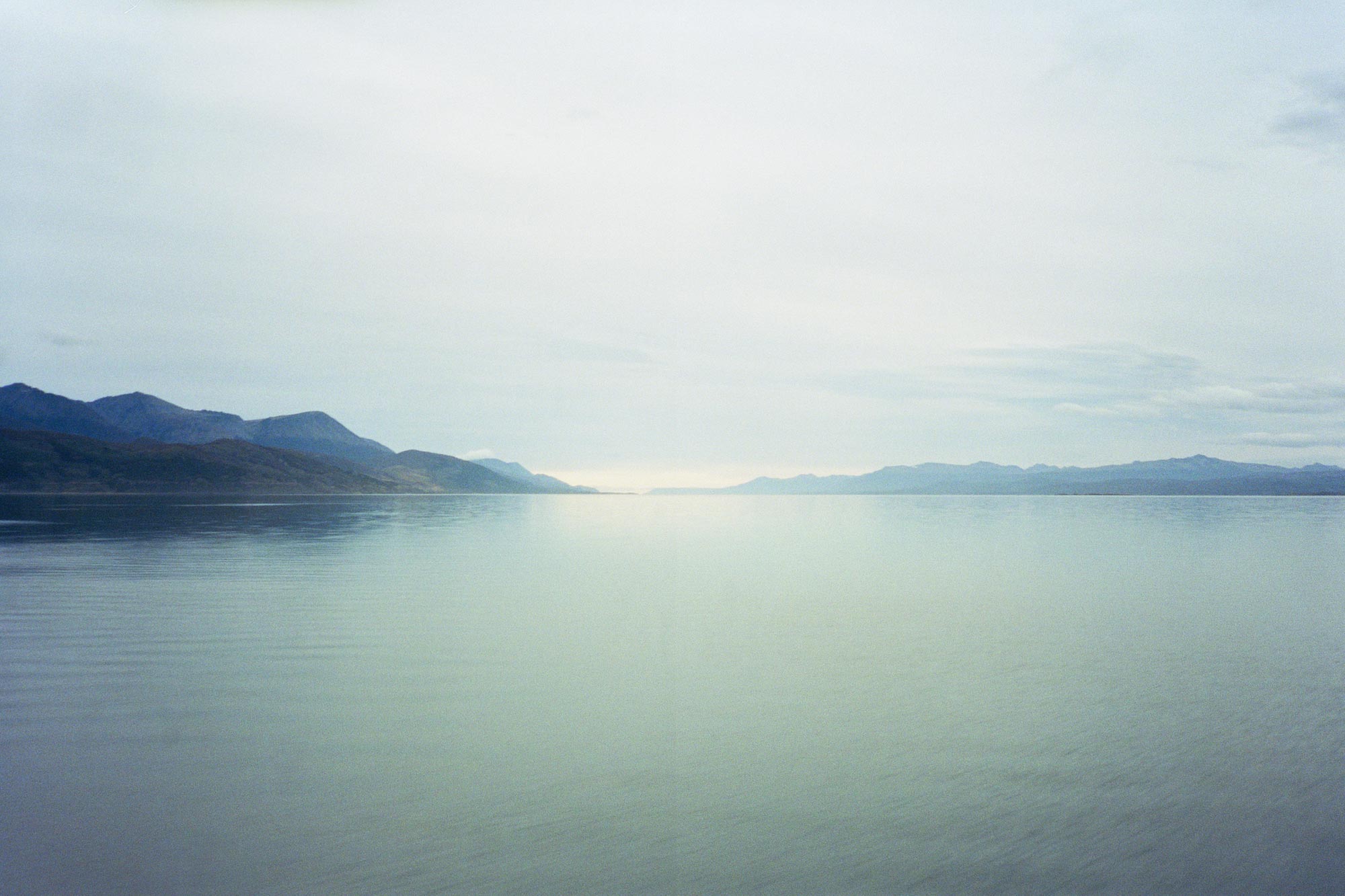 Argentina Ushuaia beagle channel panorama