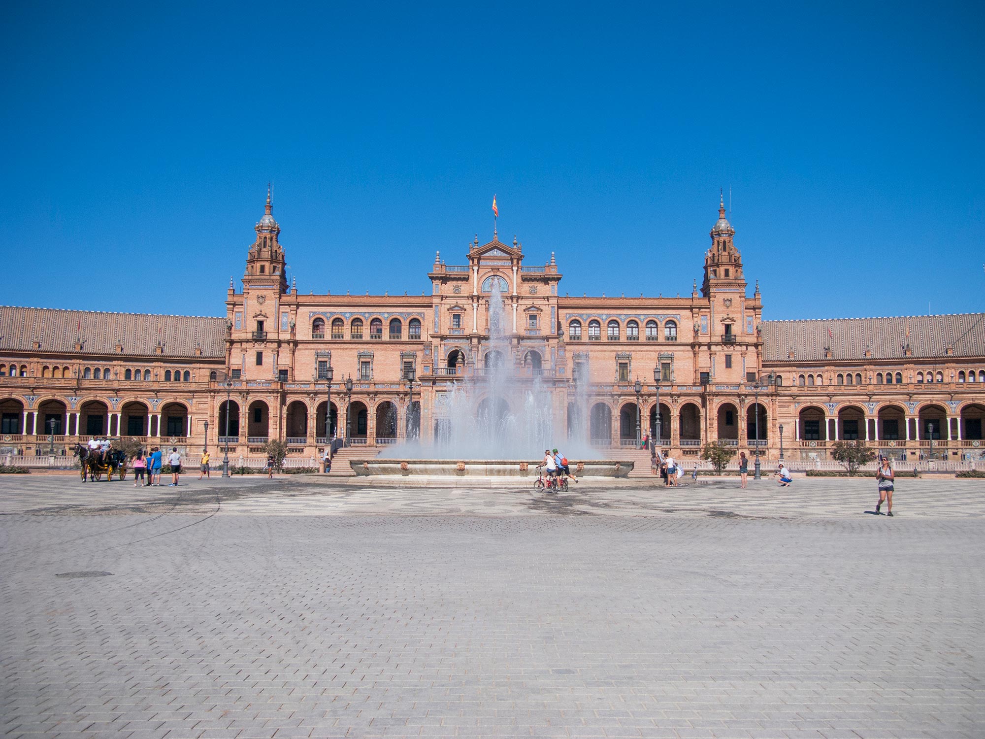 Sevilla Plaza de Espana centre