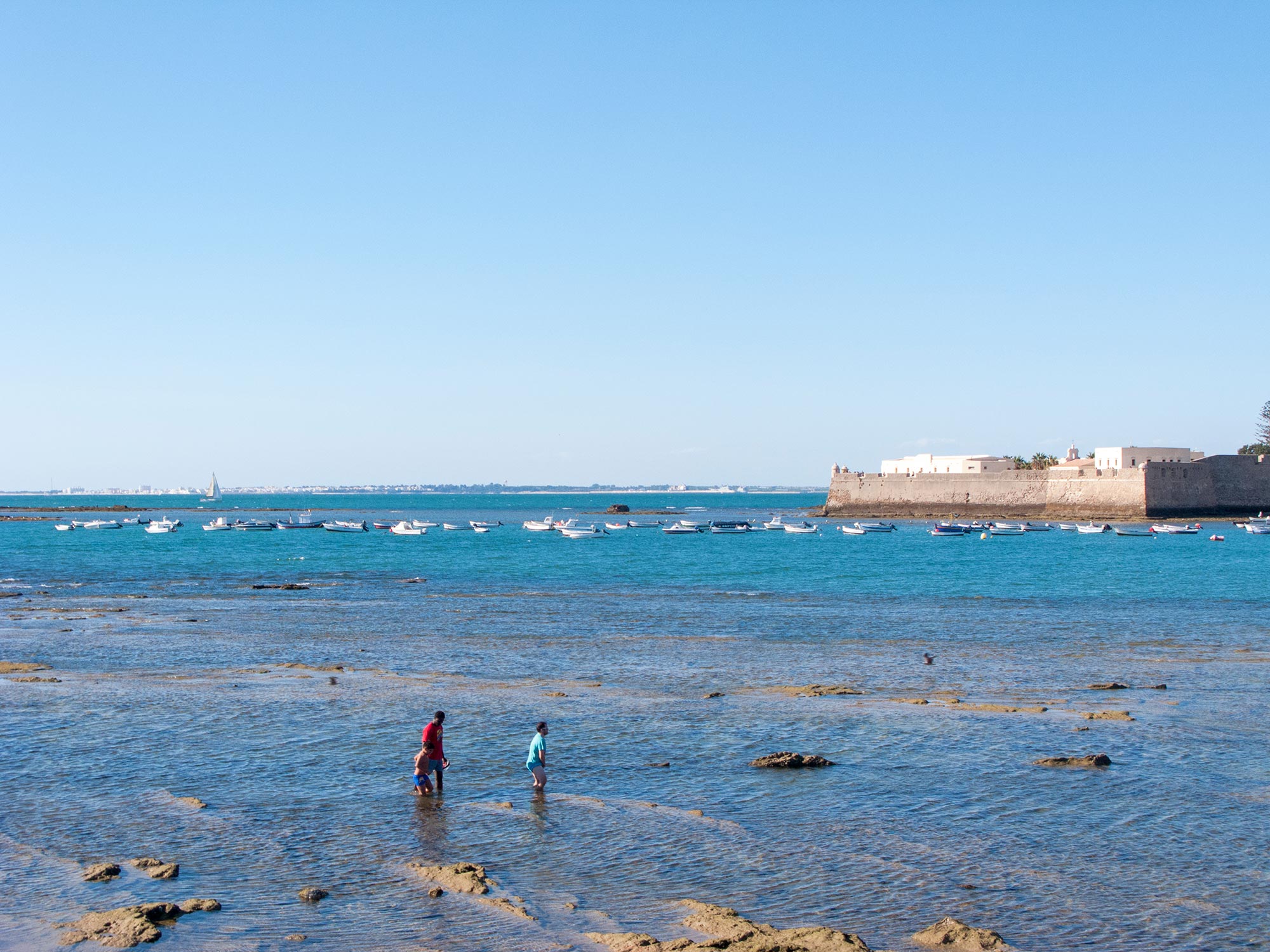 Cadiz Castillo de Santa Catalina