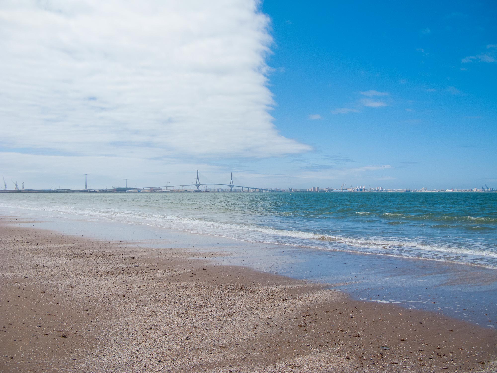 Cadiz view from puerto Real