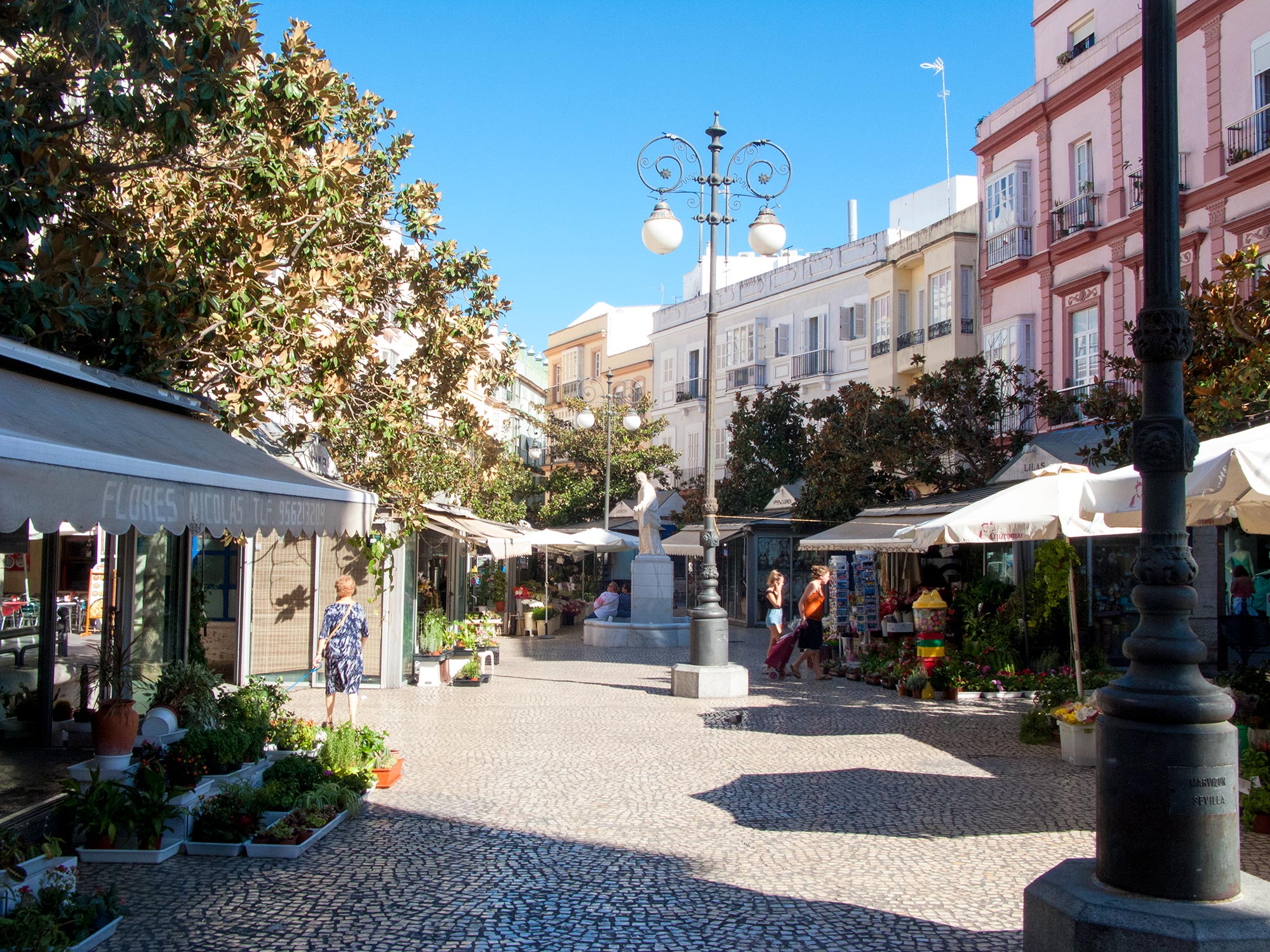 Cadiz Plaza de los Flores