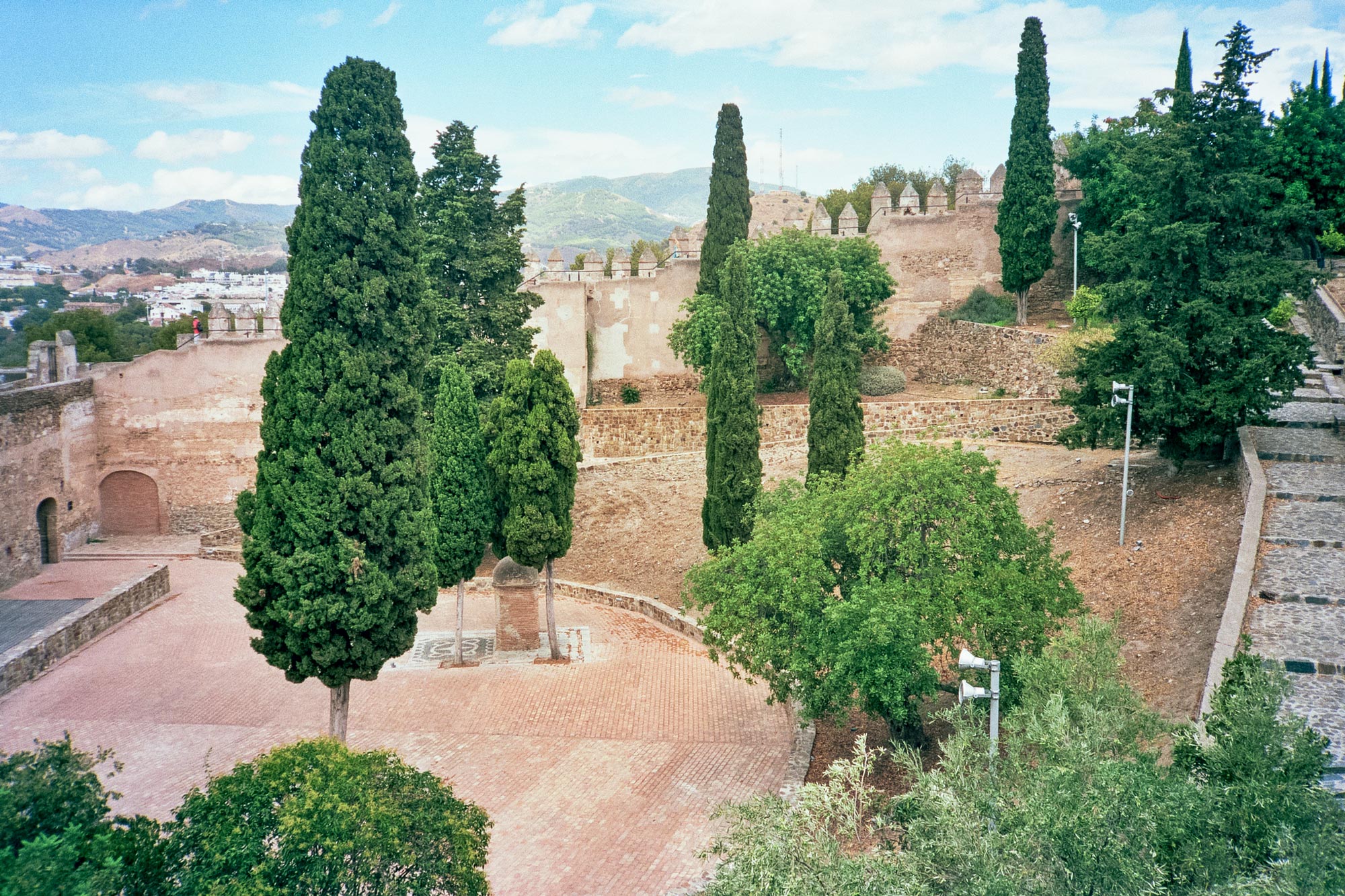 Malaga Castillo de Gibralfaro